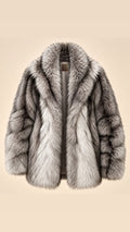 Gracie Chinchilla Ermine Coat