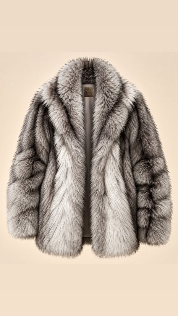 Gracie Chinchilla Ermine Coat