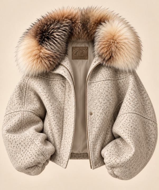 Chi Fox & Cotton Jacket