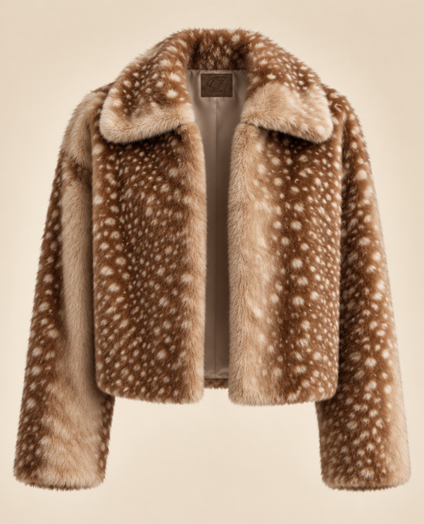 Fia Doe Ermine Coat