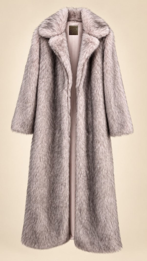 Irina Fox Ermine Coat